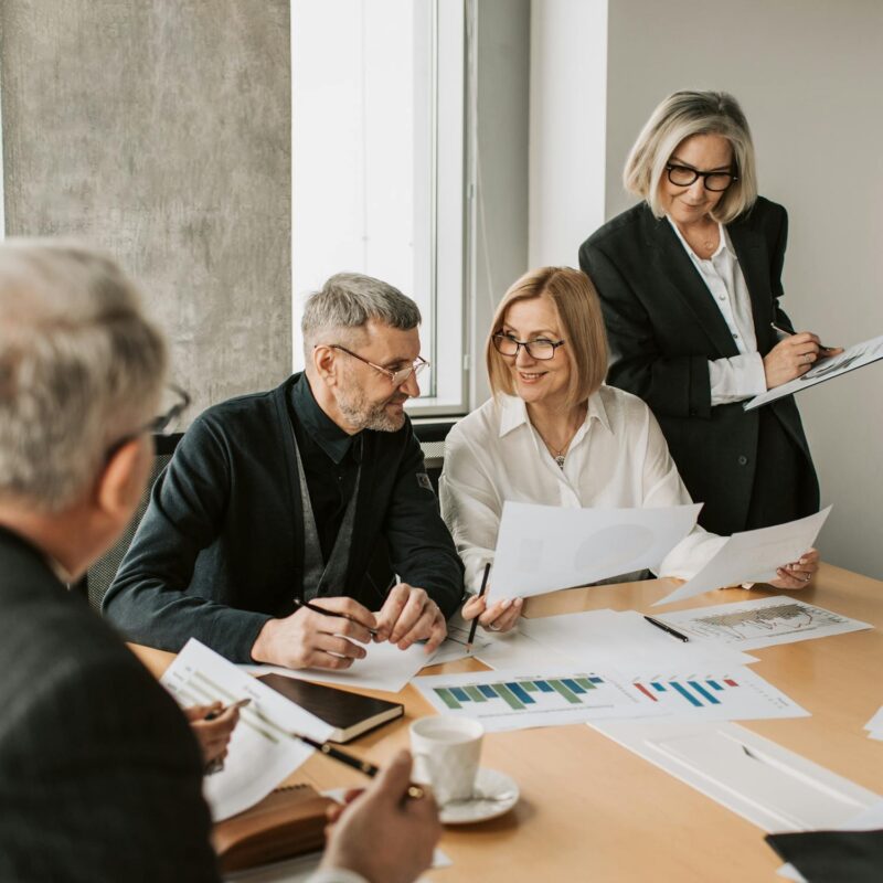 finance team meeting
