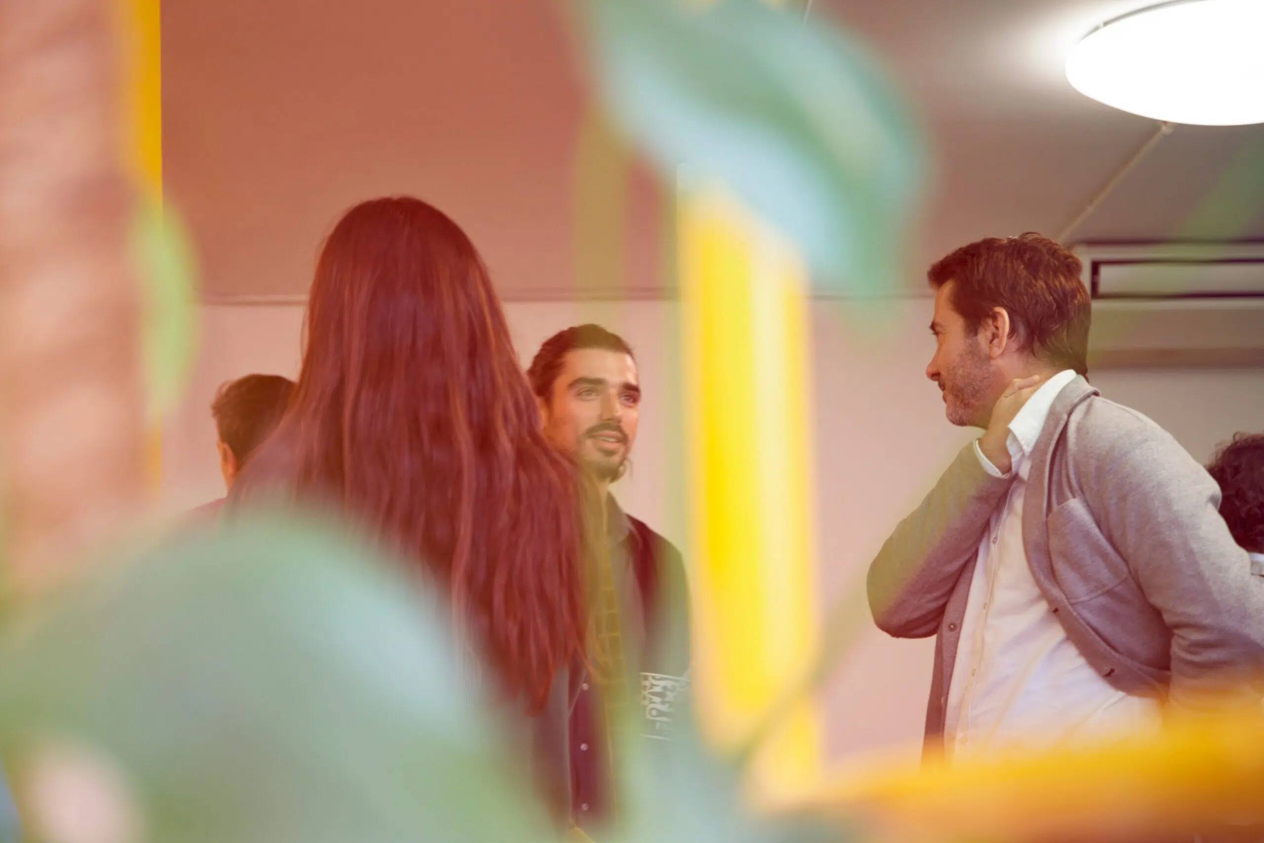 people networking with eachother | Cohesion people networking with eachother