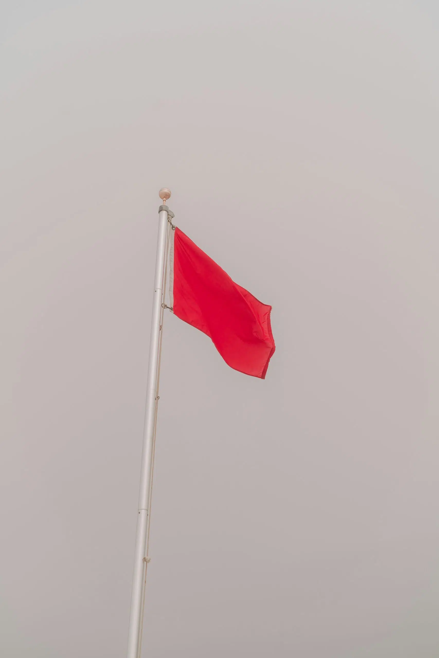 a red flag