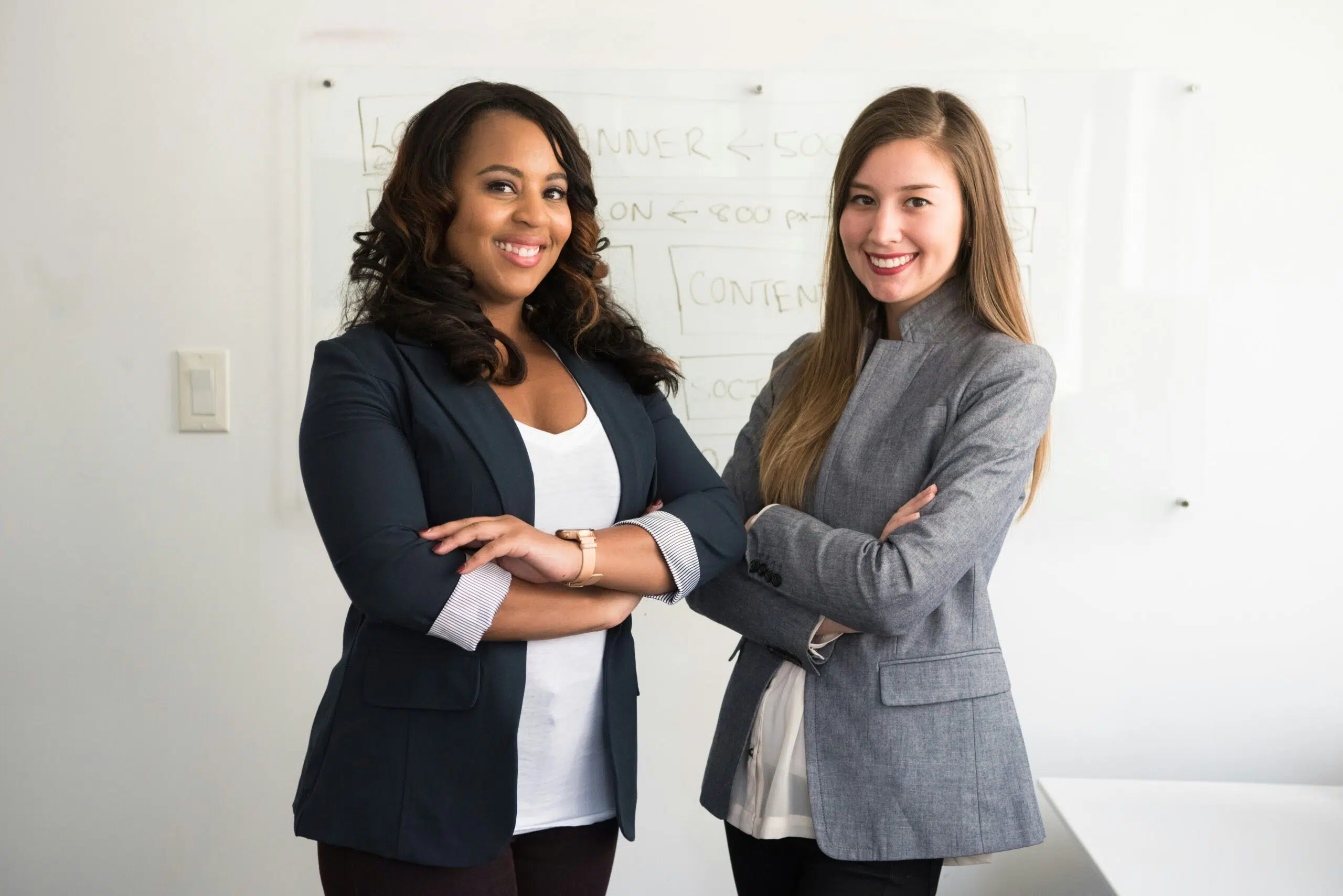 two accountants at an accounting firm | Cohesion two accountants at an accounting firm